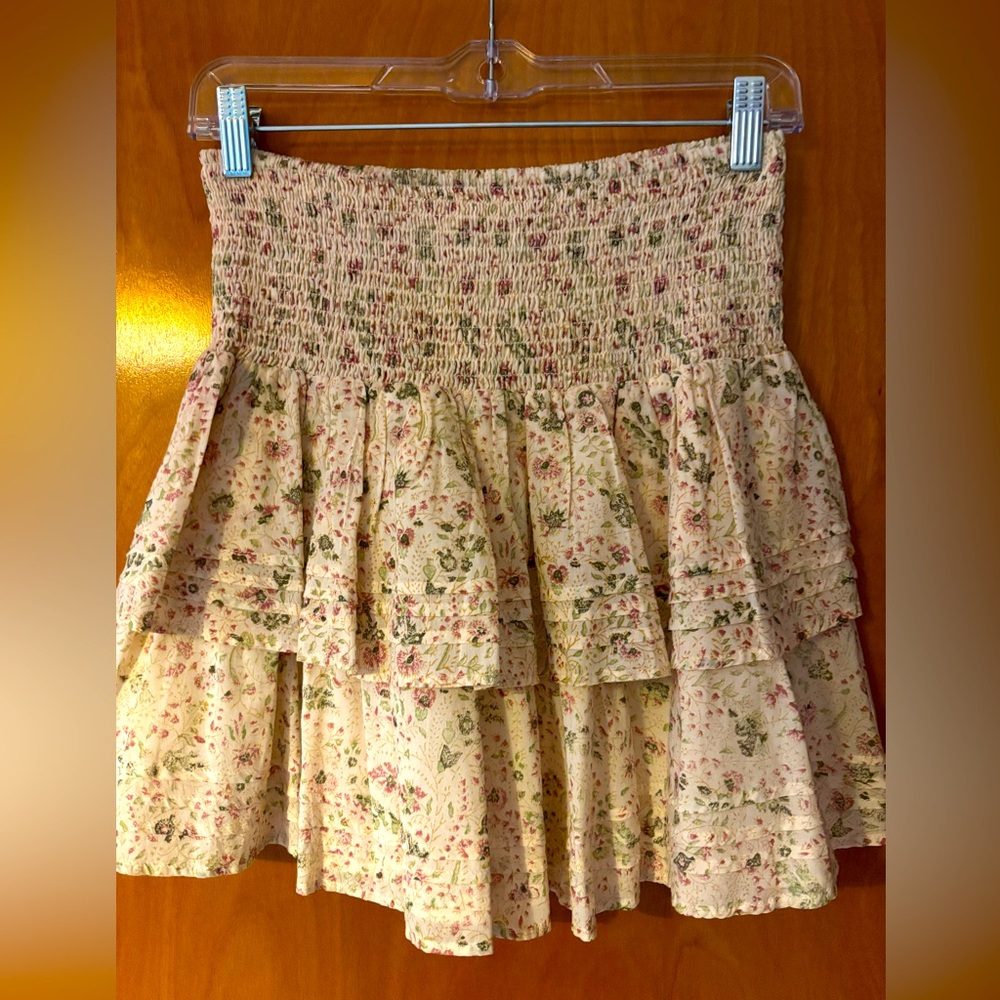 NWT Cleobella skirt, neutral floral print size M